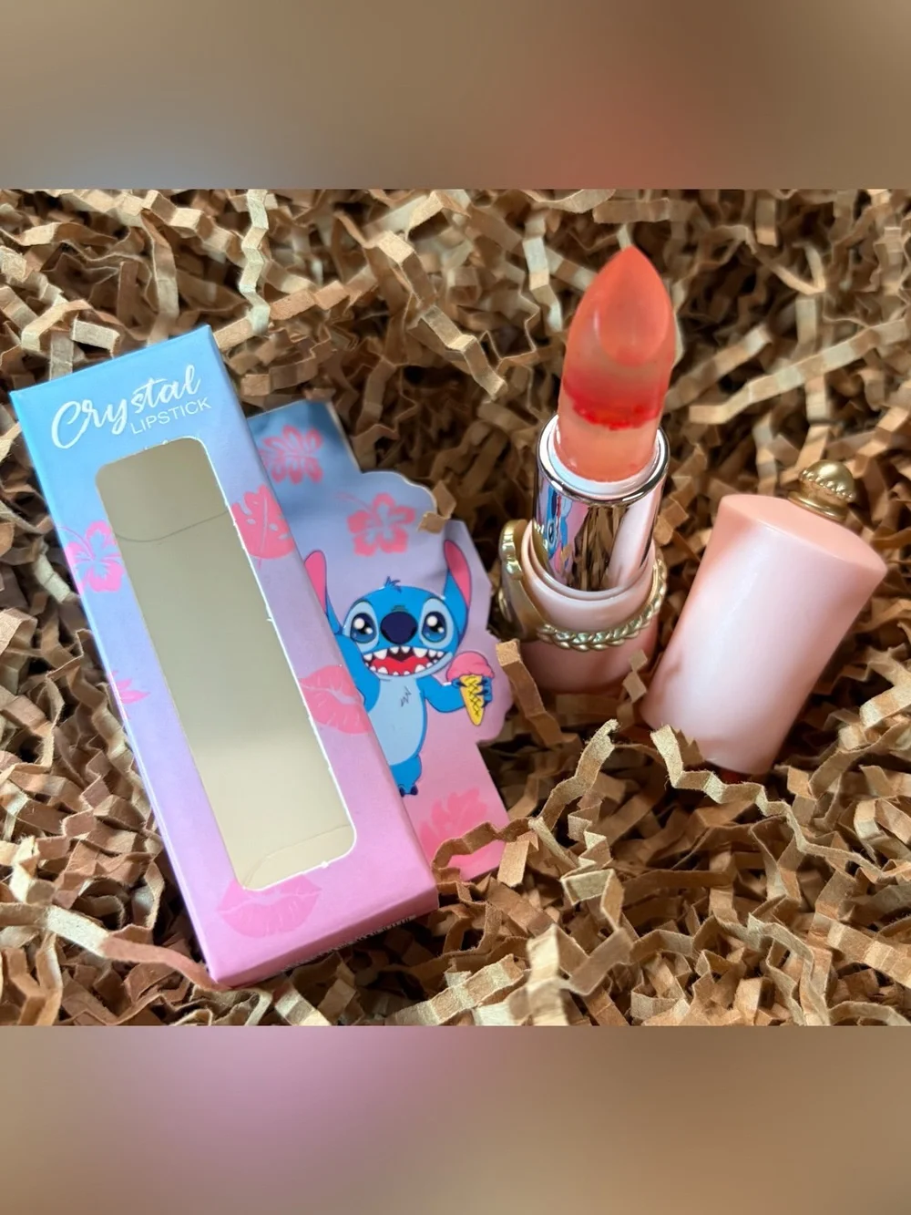 Crystal Lipstick x Stitch Jelly Flower Lipstick